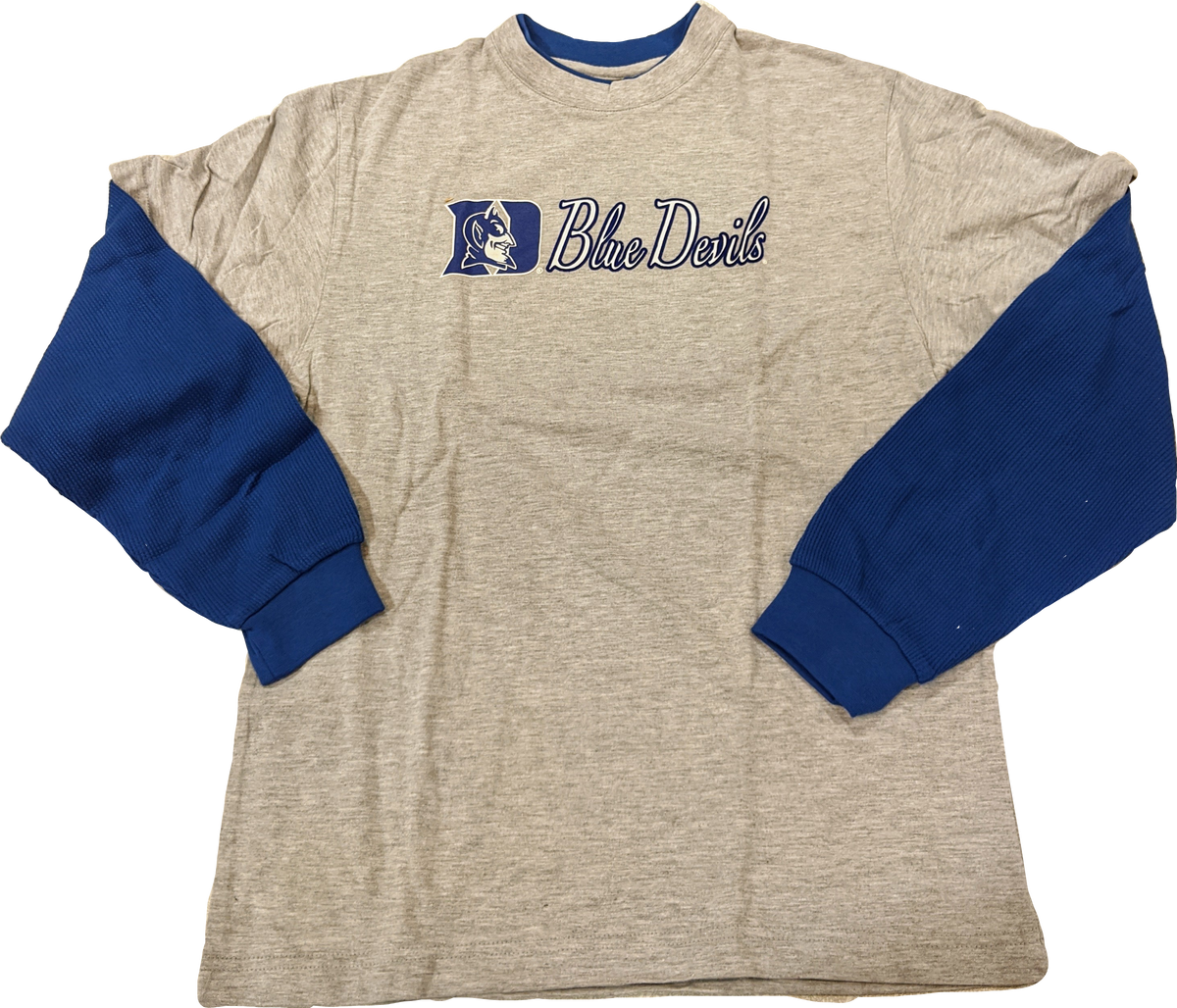 Youth Duke Blue Devils Heisman Collection Long Sleeve T-Shirt product image 1, provided for visual reference and product