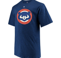 Chicago Cubs Royal Cooperstown Collection 1984 Logo T-Shirt for Men product image 1, provided for visual reference and