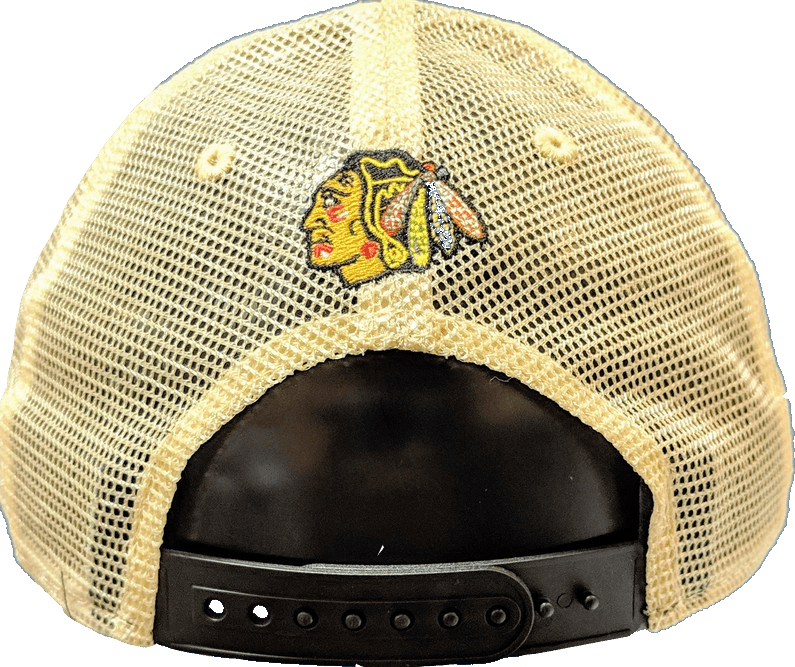 Chicago Blackhawks Jonathan Toews Trey Adjustable Meshback Old Time Hockey Hat product image 2, provided for visual