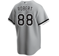 Luis Robert Chicago White Sox Nike Gray Road Replica Team Jersey for Men product image 1, provided for visual reference and