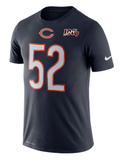 Chicago Bears Khalil Mack 100th Anniversary Nike Navy Player Pride Name & Number Performance T-Shirt for Men product image
