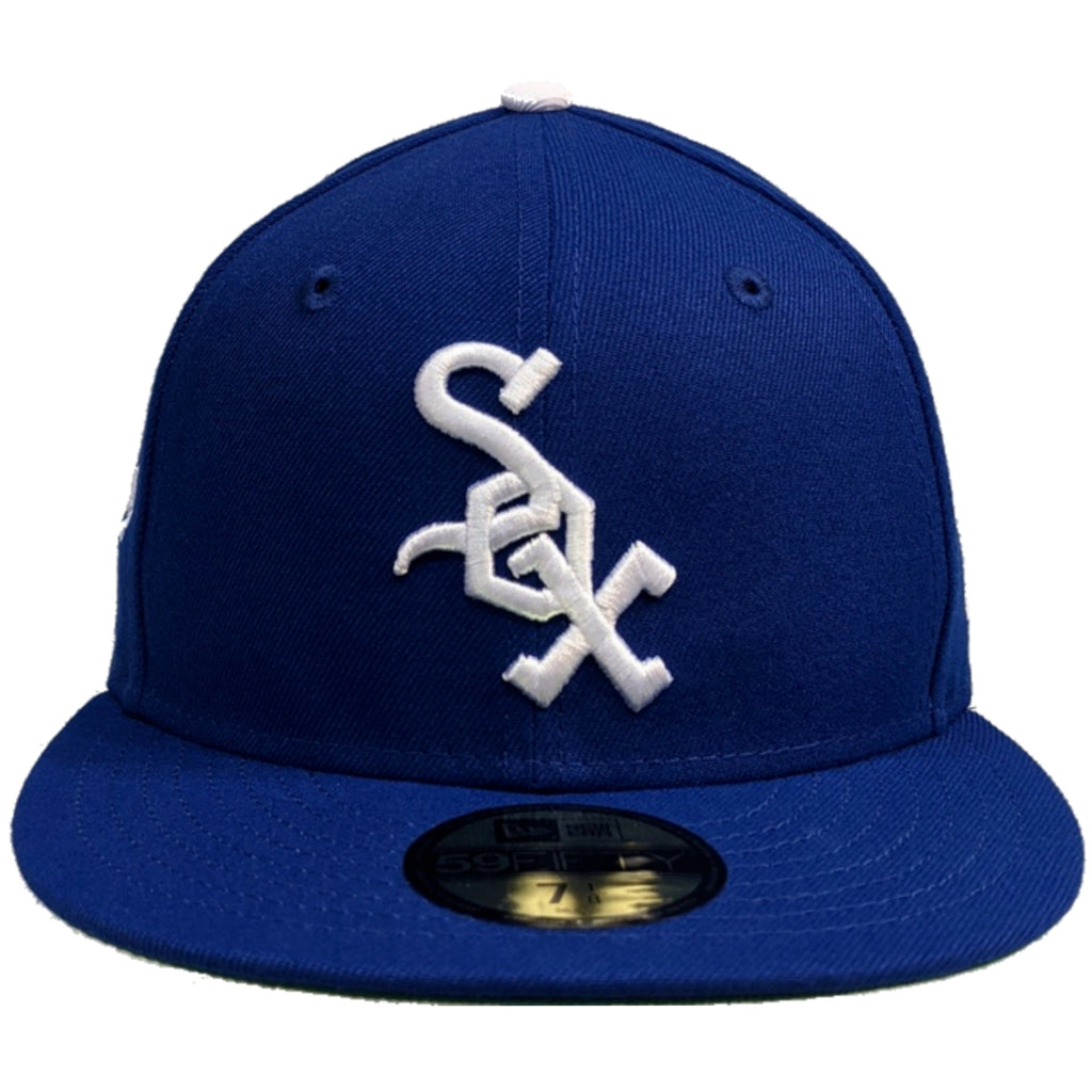Chicago White Sox 1969 New Era 59FIFTY Fitted Hat - Royal Blue product image 2, provided for visual reference and product