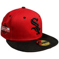 Chicago White Sox New Era 2005 World Series Side Patch 2 Tone Red and Black 59FIFTY Fitted Hat for Men product image 1,