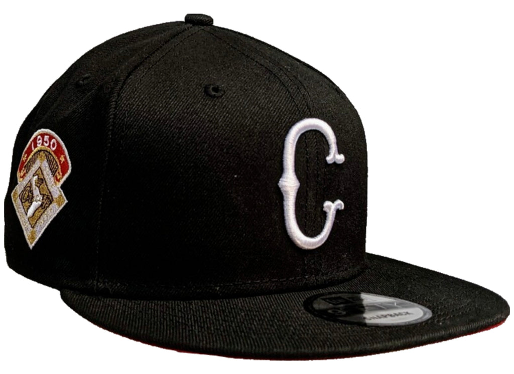 Mens Chicago White Sox New Era Black Cooperstown Collection 1950 All Star Game 9FIFTY Side Patch Snapback Hat product image