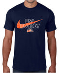 Nike Men USA Hockey Cotton Dri-Fit Navy T-Shirt product image 1, provided for visual reference and product detail review