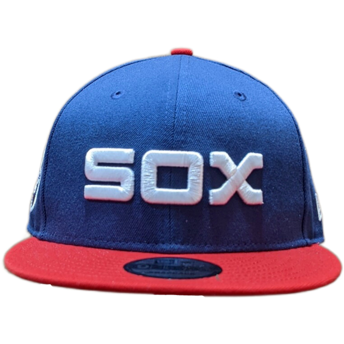 Mens Chicago White Sox New Era 1983 Road Cooperstown Collection 2 Tone Red & Navy 75th Anniversary of Comiskey Park 9FIFTY