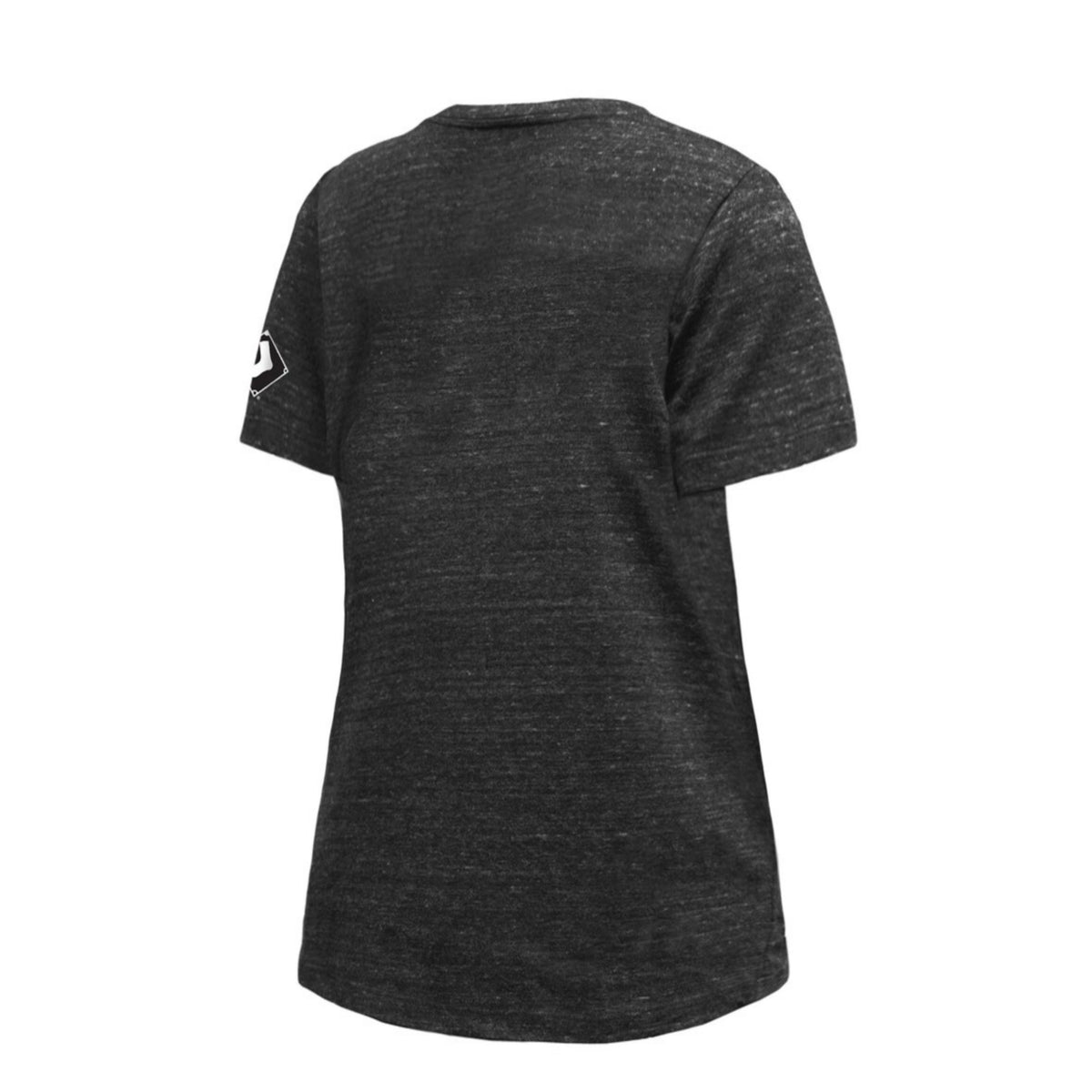 Chicago White Sox City Connect New Era Tri-Blend V-Neck T-Shirt - Black for Women product image 3, provided for visual