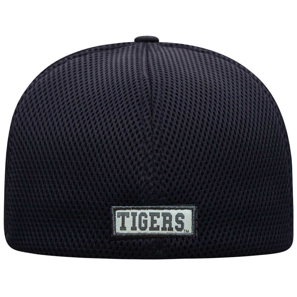 Top Of The World Clemson Tigers Black Abbott One Fit Flex Fit Hat for Men product image 2, provided for visual reference and