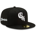 Chicago White Sox New Era Black City Connect Southside 59FIFTY Fitted Hat for Men product image 1, provided for visual