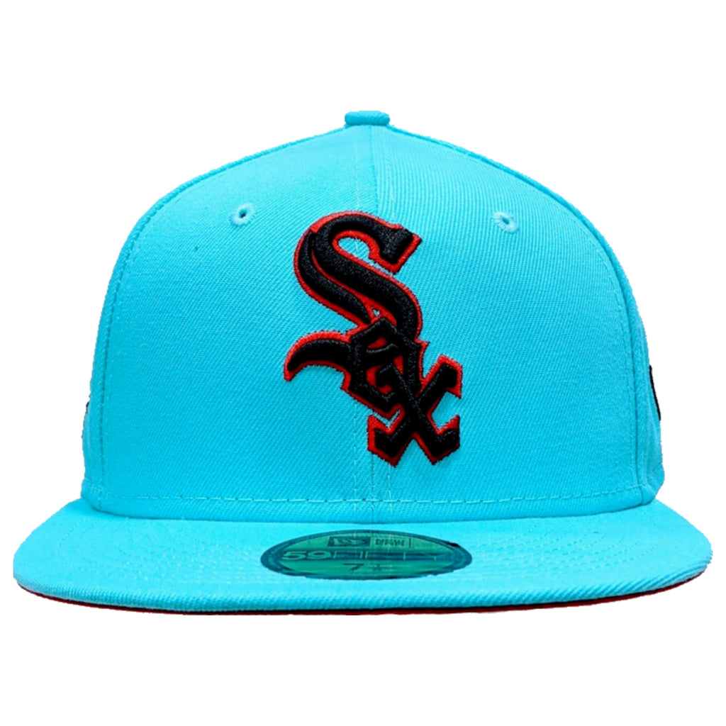 Chicago White Sox New Era Tidal Wave Vice Blue 2005 World Series Champions 59FIFTY Fitted Hat product image 2, provided for