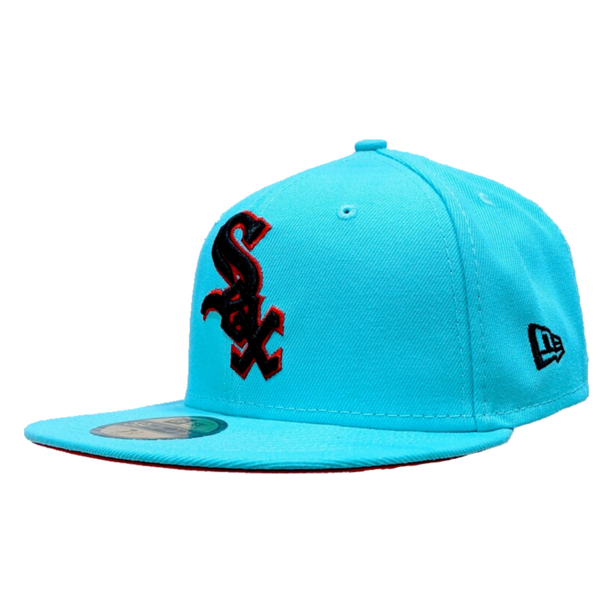 Chicago White Sox New Era Tidal Wave Vice Blue 2005 World Series Champions 59FIFTY Fitted Hat product image 3, provided for
