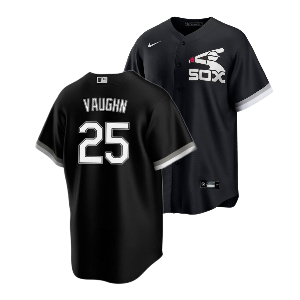 Andrew Vaughn Chicago White Sox NIKE Black Alternate Spring Training Premium Replica Jersey for Men product image 1,