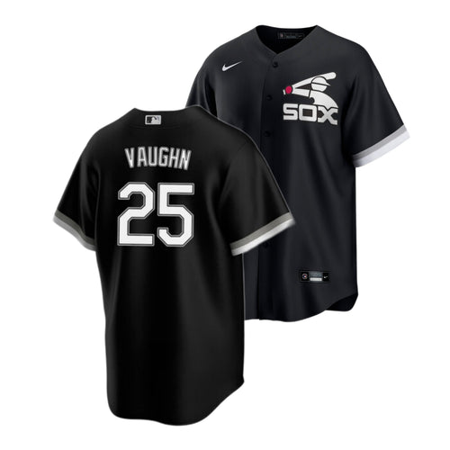 Andrew Vaughn Chicago White Sox NIKE Black Alternate Spring Training Premium Replica Jersey for Men product image 1,