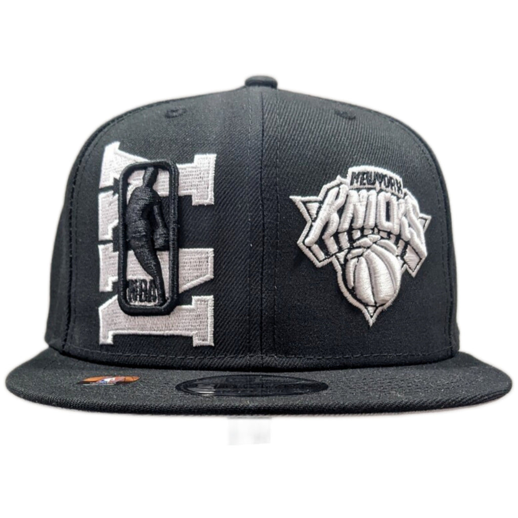 New York Knicks New Era Black 2022 NBA Draft 9FIFTY Snapback Hat product image 2, provided for visual reference and product