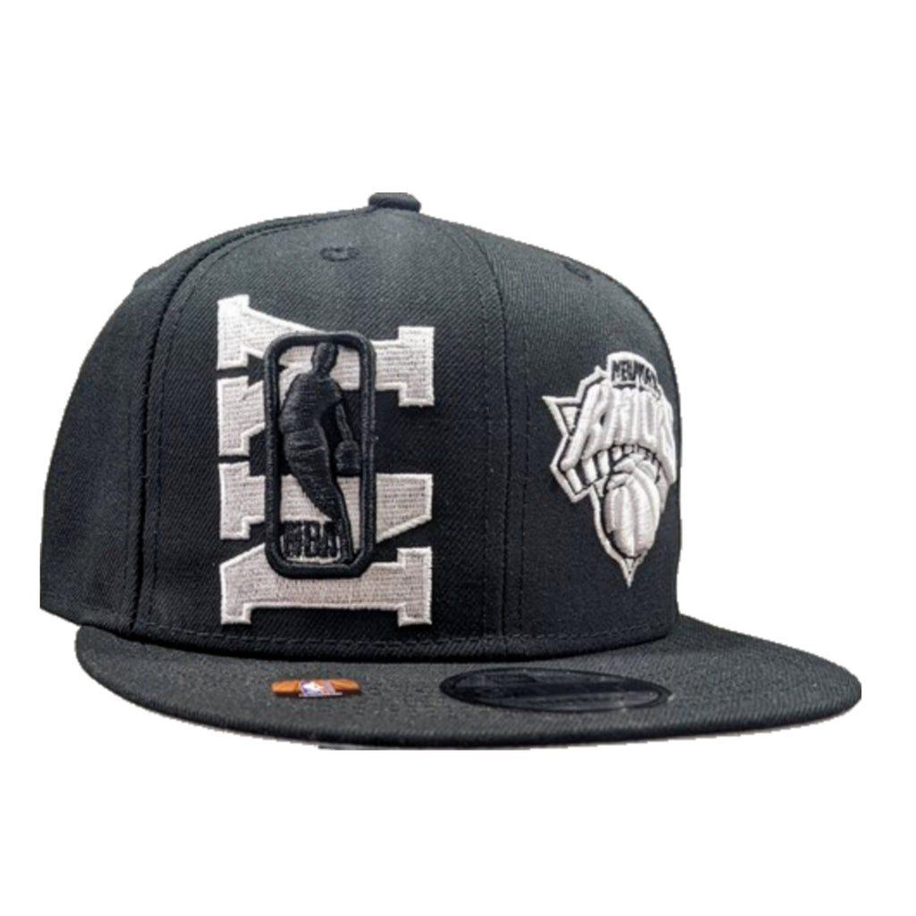 New York Knicks New Era Black 2022 NBA Draft 9FIFTY Snapback Hat product image 3, provided for visual reference and product