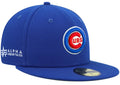 Chicago Cubs X Alpha Industries Royal New Era 59FIFTY Fitted Hat product image 1, provided for visual reference and product