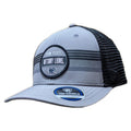 Penn State Nittany Lions Top of the World Gray/Black Trucker Adjustable Snapback Hat product image 1, provided for visual
