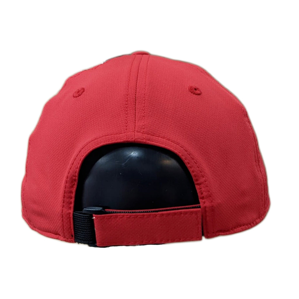 Wisconsin Badgers Top of the World Red Performance Adjustable Hat for Men product image 2, provided for visual reference and
