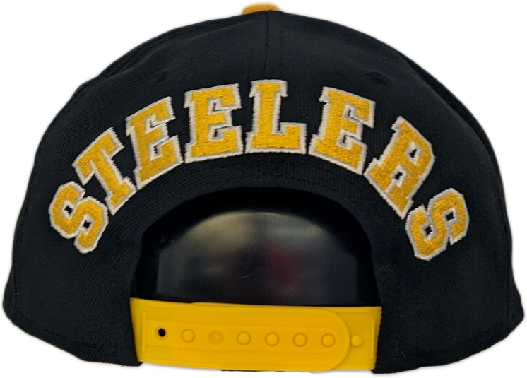 Pittsburgh Steelers New Era 2 Tone League Flawless 9FIFTY Snapback Hat product image 4, provided for visual reference and