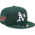 New Era Oakland Athletics 1989 World Series Green 9FIFTY Snapback Adjustable Hat product image 1, provided for visual