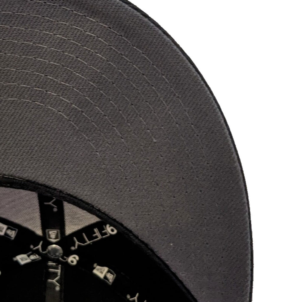 Chicago Cubs 1990 All-Star Game Black/Graphite New Era 9FIFTY Snapback Hat product image 6, provided for visual reference