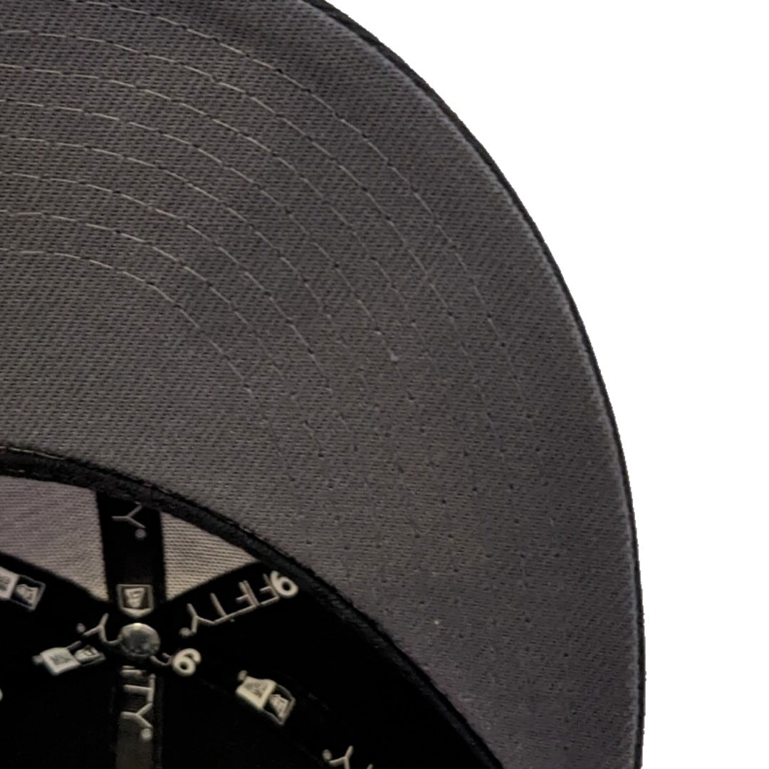 Chicago Cubs 1990 All-Star Game Black/Graphite New Era 9FIFTY Snapback Hat product image 6, provided for visual reference