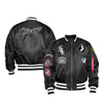 Chicago White Sox Alpha Industries X New Era Black MA-1 Bomber Jacket for Men product image 1, provided for visual reference