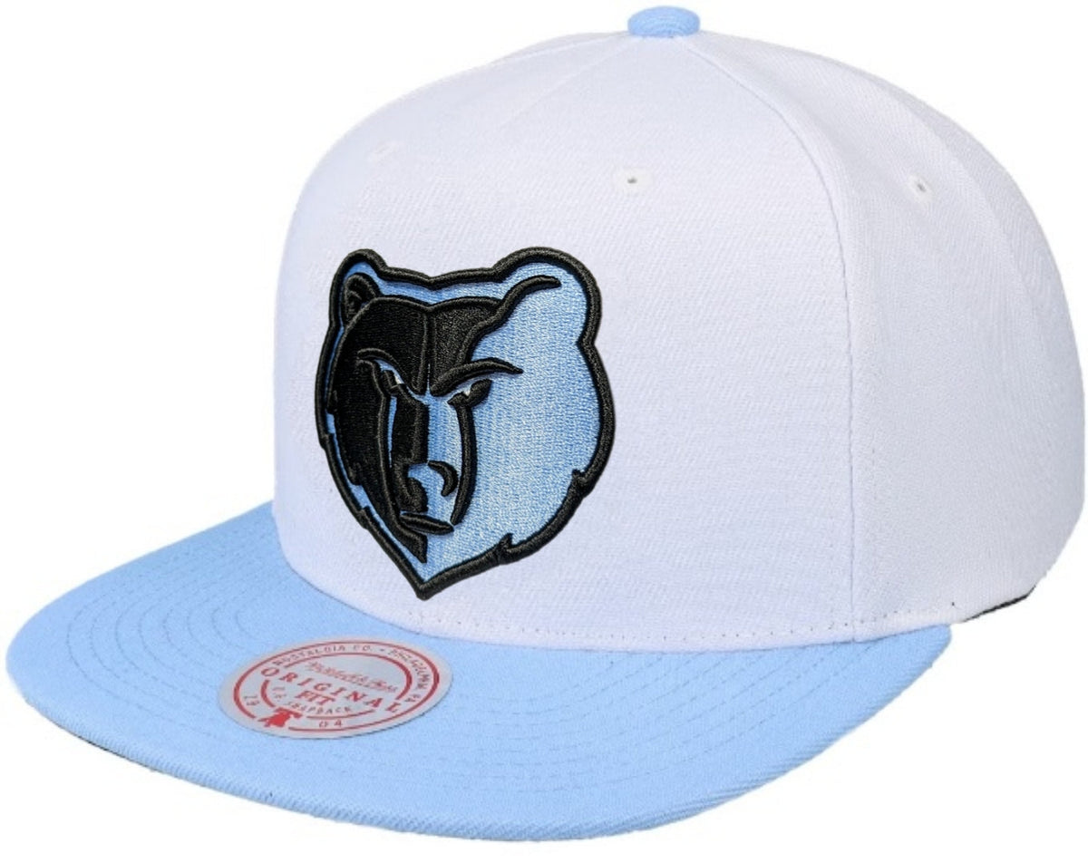Memphis Grizzlies Mitchell & Ness NBA University Home 2 Tone Snapback Hat for Men product image 1, provided for visual