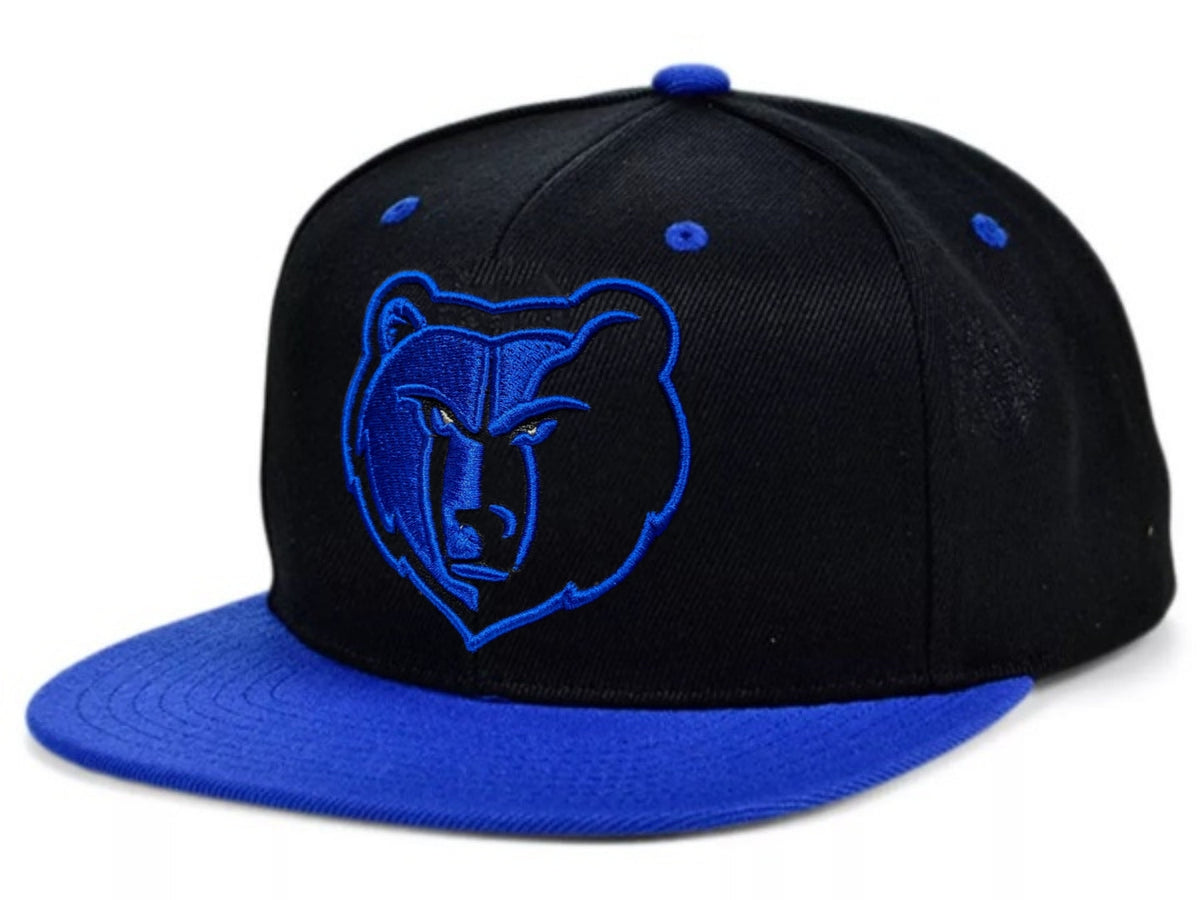 Memphis Grizzlies Mitchell & Ness NBA Black Royalty Adjustable Snapback Hat for Men product image 1, provided for visual