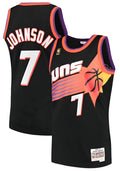 Youth Phoenix Suns Kevin Johnson Mitchell & Ness Black 1996-97 Hardwood Classics Swingman Jersey product image 1, provided