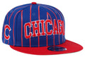 Chicago Cubs Royal/Red City Arch New Era 9FIFTY Snapback Hat product image 1, provided for visual reference and product