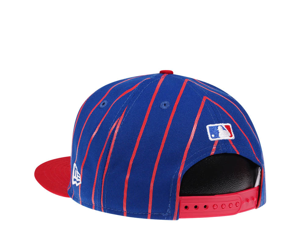 Chicago Cubs Royal/Red City Arch New Era 9FIFTY Snapback Hat product image 3, provided for visual reference and product