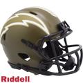 Riddell Los Angeles Chargers 2022 Salute To Service Speed Mini Helmet product image 1, provided for visual reference and