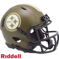 Riddell Pittsburgh Steelers 2022 Salute To Service Speed Mini Helmet product image 1, provided for visual reference and