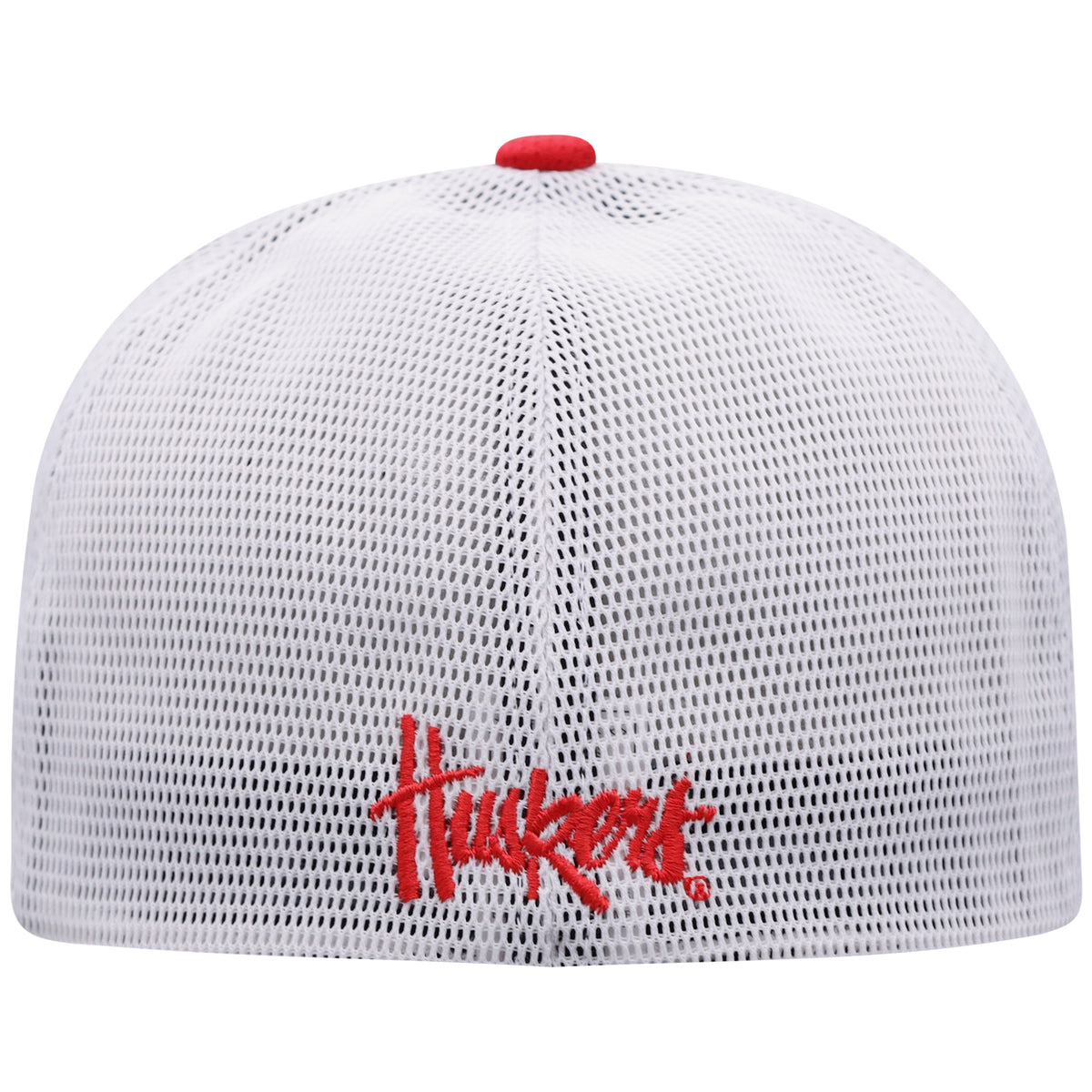 Nebraska Cornhuskers Stamp 3-Tone Flex Fit Hat By Top Of the World for Men product image 4, provided for visual reference