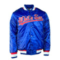 Chicago White Sox Cooperstown Collection 1987 Retro Script Starter Satin Jacket-Blue for Men product image 1, provided for