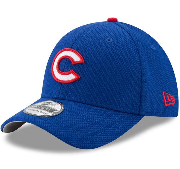 Chicago Cubs New Era Royal 2017 Spring Training Diamond Era 39THIRTY Flex Hat for Men product image 3, provided for visual