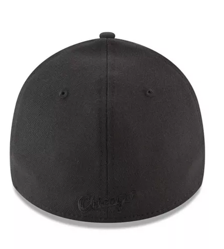 Chicago White Sox New Era Blackout Tonal 39THIRTY Flex Fit Cap product image 4, provided for visual reference and product