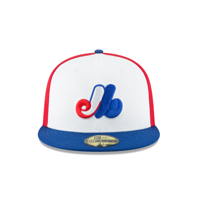Montreal Expos Cooperstown Collection 59Fifty Fitted Hat product image 2, provided for visual reference and product detail