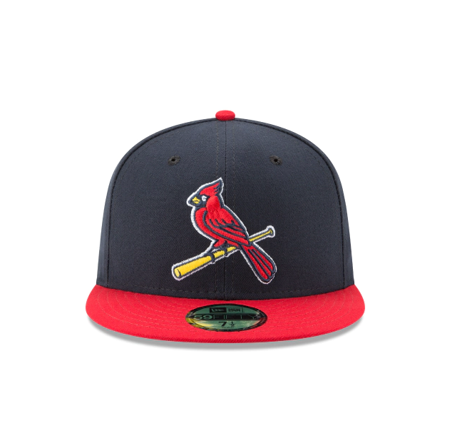 St. Louis Cardinals New Era Navy/Red Game Authentic Collection Alternate 2 On-Field 59FIFTY Fitted Hat for Men product image