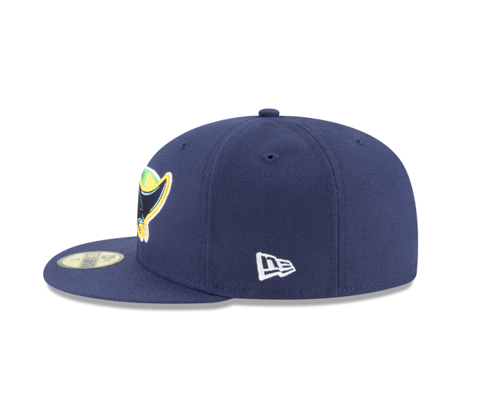 Tampa Bay Rays New Era Navy Game Authentic Collection Alternate On-Field 59FIFTY Fitted Hat for Men product image 4,