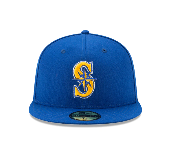 Seattle Mariners New Era Royal Game Authentic Collection Alternate 2 On-Field 59FIFTY Fitted Hat for Men product image 2,