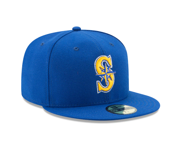 Seattle Mariners New Era Royal Game Authentic Collection Alternate 2 On-Field 59FIFTY Fitted Hat for Men product image 3,