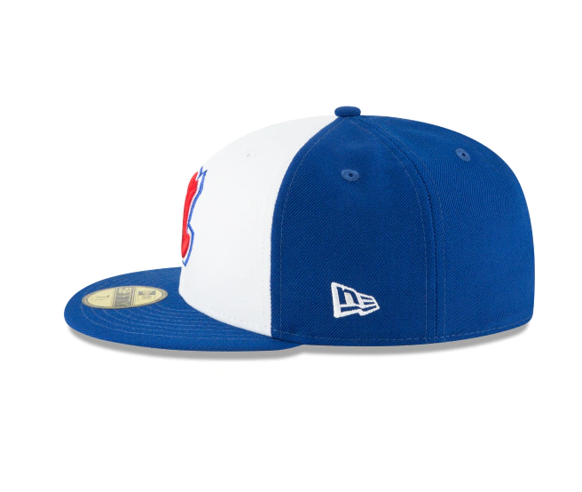 Atlanta Braves Cooperstown Collection White/Royal 59Fifty Fitted Hat for Men product image 4, provided for visual reference