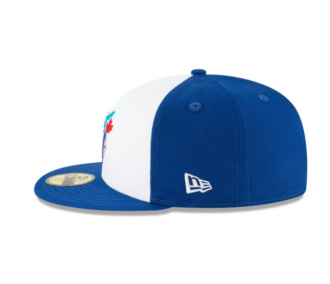 Toronto Blue Jays Cooperstown Collection White/Royal 59Fifty Fitted Hat for Men product image 4, provided for visual