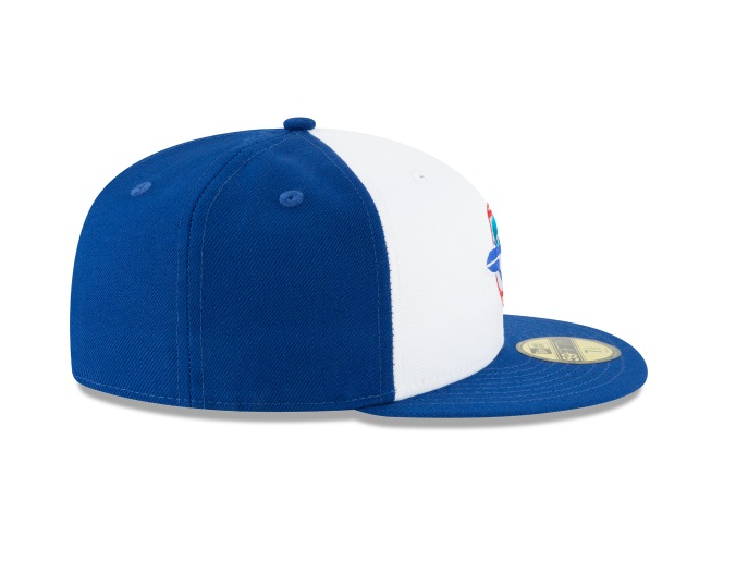 Toronto Blue Jays Cooperstown Collection White/Royal 59Fifty Fitted Hat for Men product image 5, provided for visual