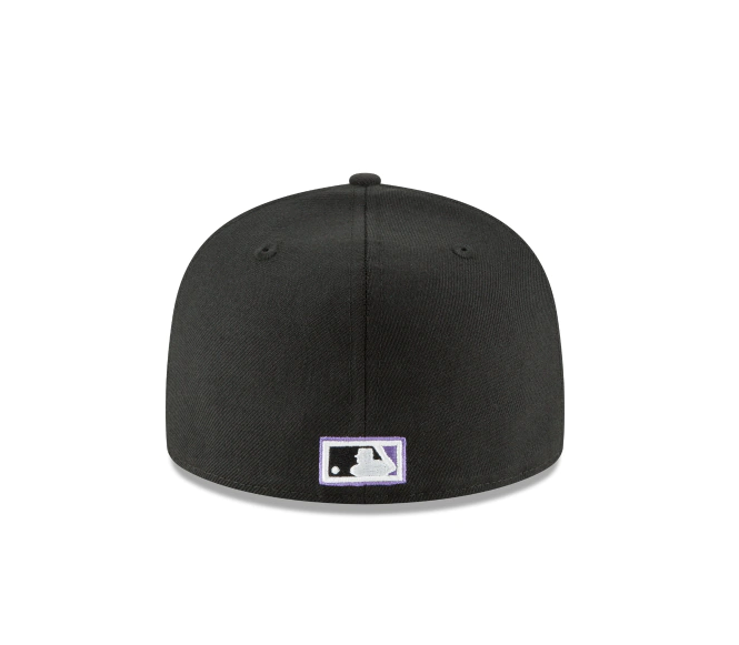 Tampa Bay Devil Rays 1998 Cooperstown Collection Black 59Fifty Fitted Hat for Men product image 6, provided for visual