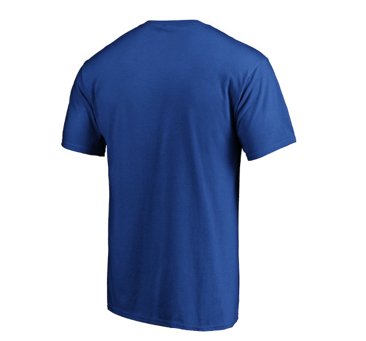 Chicago Cubs Fanatics Branded Royal 2020 Postseason Locker Room T-Shirt for Men product image 3, provided for visual