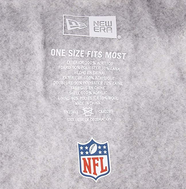 Chicago Bears New Era Navy/Orange 2019 NFL Sideline Home Official Logo Sport Knit Hat for Men product image 3, provided for