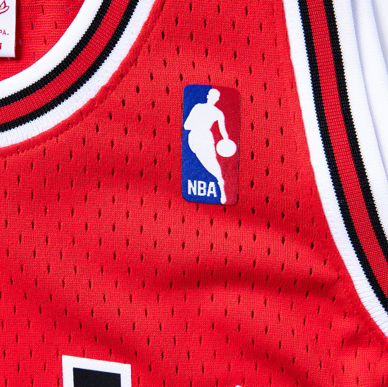 Mens Chicago Bulls B.J. Armstrong Mitchell & Ness Red 1990-91 Hardwood Classics Swingman Jersey product image 4, provided